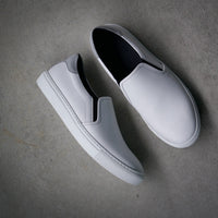 Blanc Slip Ons