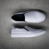 Blanc Slip Ons