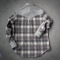 Slate Western Flannel