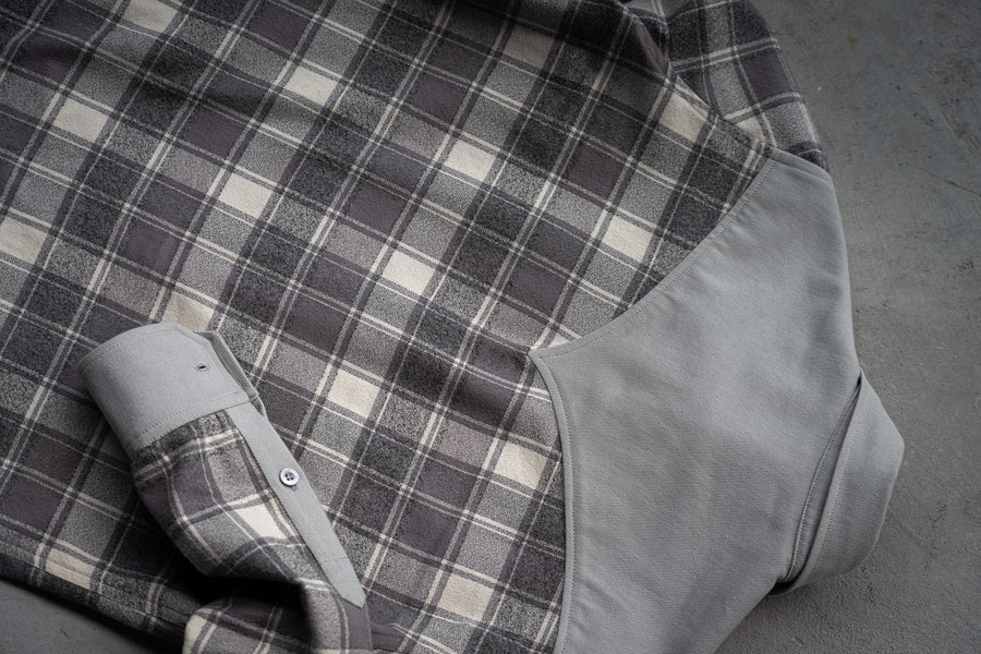 Slate Western Flannel