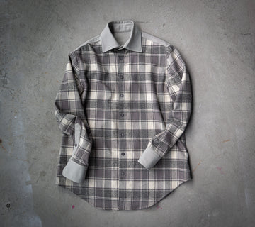 Slate Western Flannel